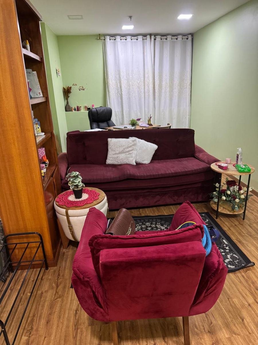 Sala de atendimento da Clínica Calma Mente
